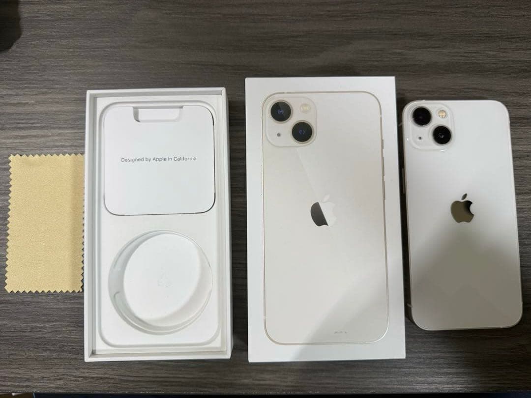 ✨ 【256GB】✨ Apple iPhone 13 ホワイト 本体+箱付き