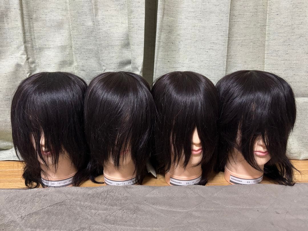カット用モデルウィッグ新品 4点セット