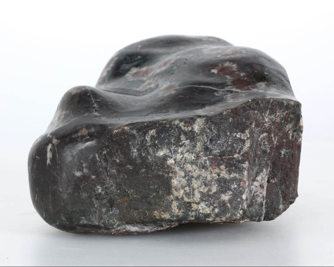 菊花石 菊紋石 小菊 紋石 台座 箱付 1kg 鑑賞石 原石 自然石 美石 水石