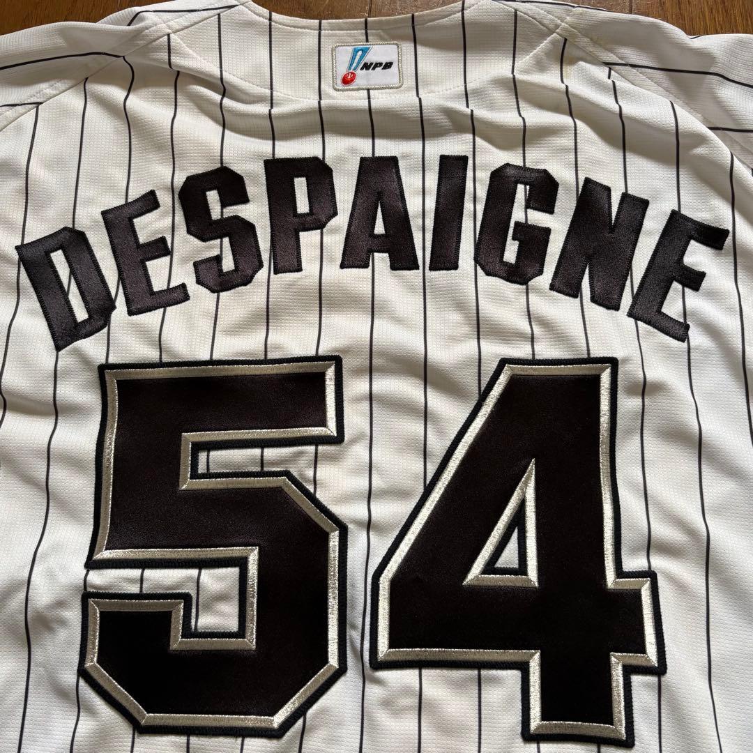 デスパイネ 実使用ユニ 2016 SB戦 ヒロイン 直筆サイン 土汚れ有 証付