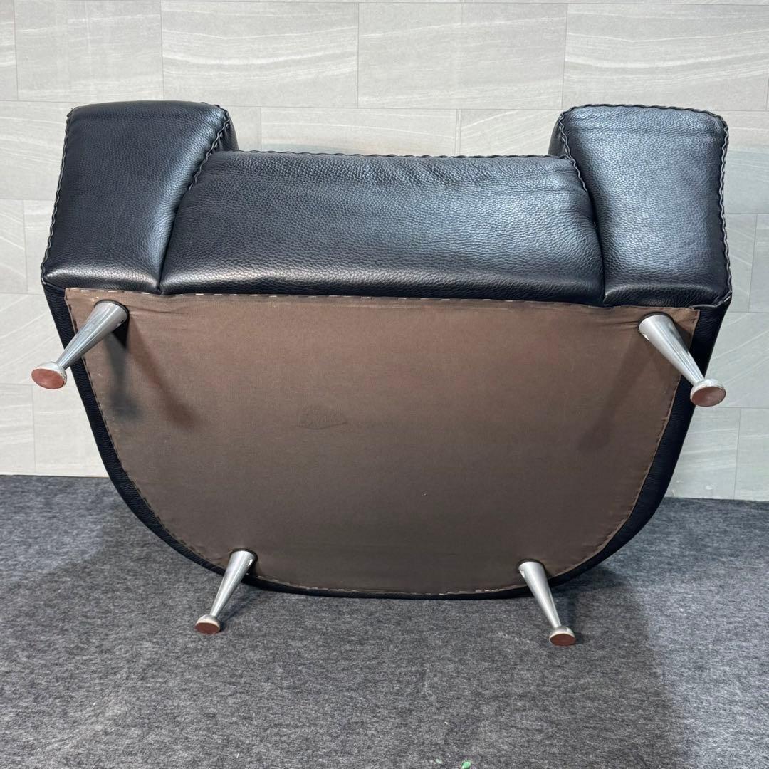 本革ソファ チェア 1人掛け 高級家具 おしゃれ 輸入家具 ドイツ製 d3514