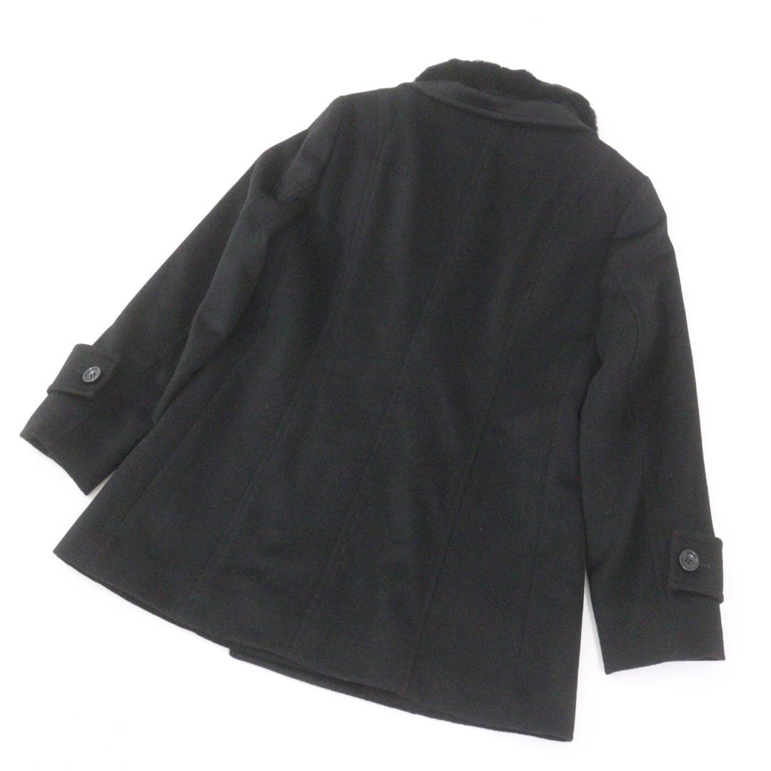 【むーみん。】ensuite Pコート カシミヤ100% ラビット