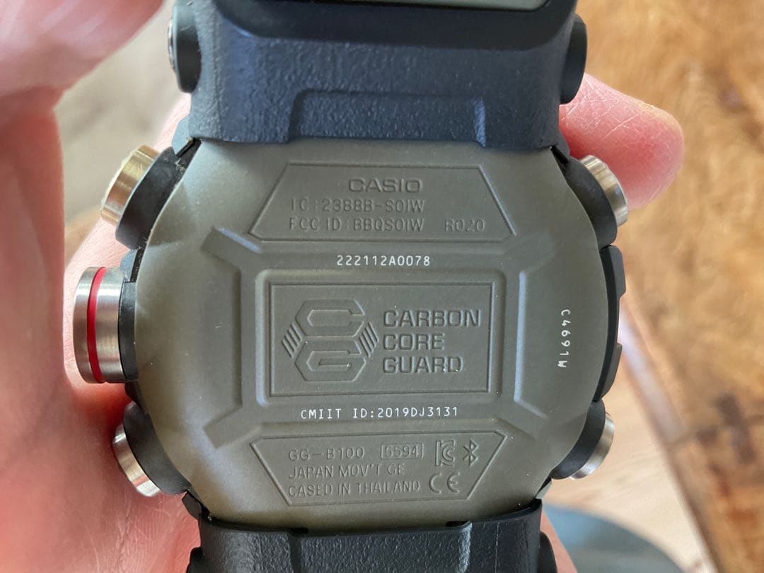 時計 CASIO G-SHOCK Mud-master GG-B100-1A3JF