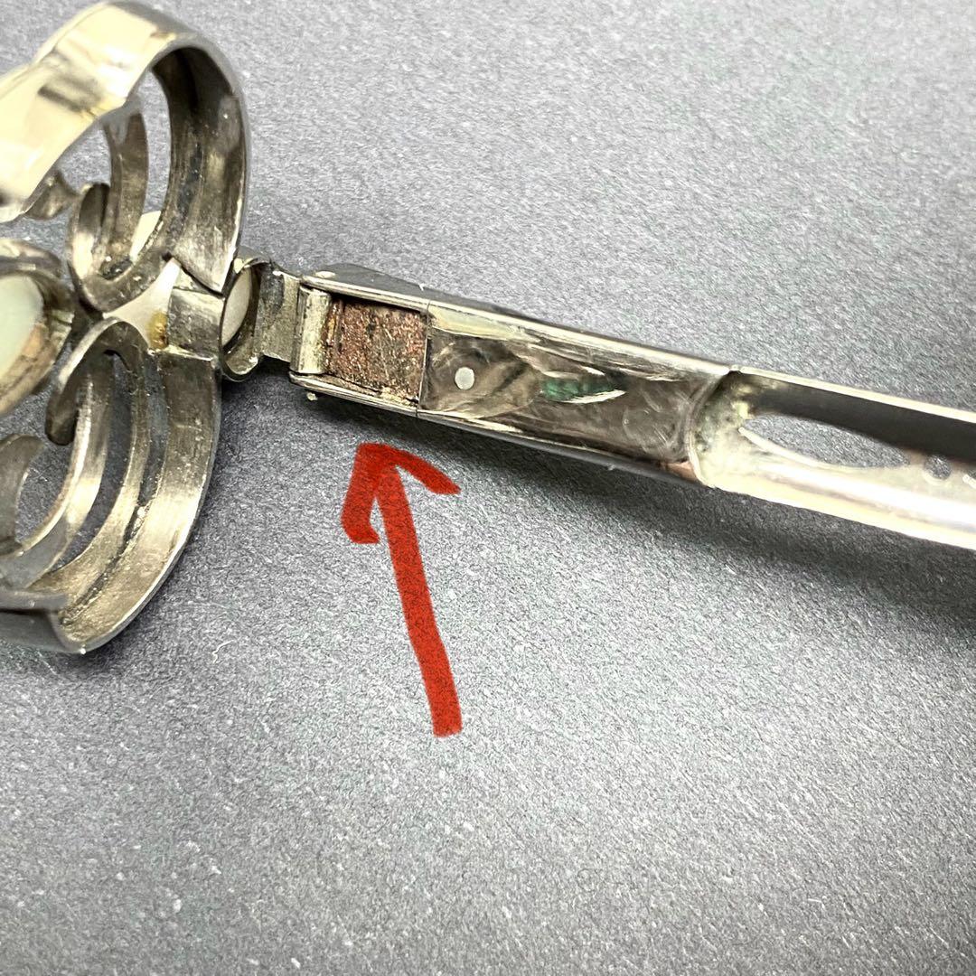 ヴィンテージ☆SPM☆絶品オパールと手彫りの素敵なブローチ☆おまけリング☆戦前