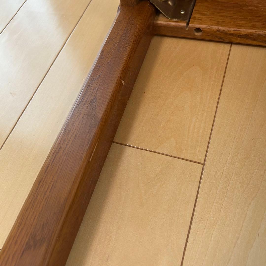 超希少 オールドカリモク サイドテーブル karimoku レトロ家具　天然木