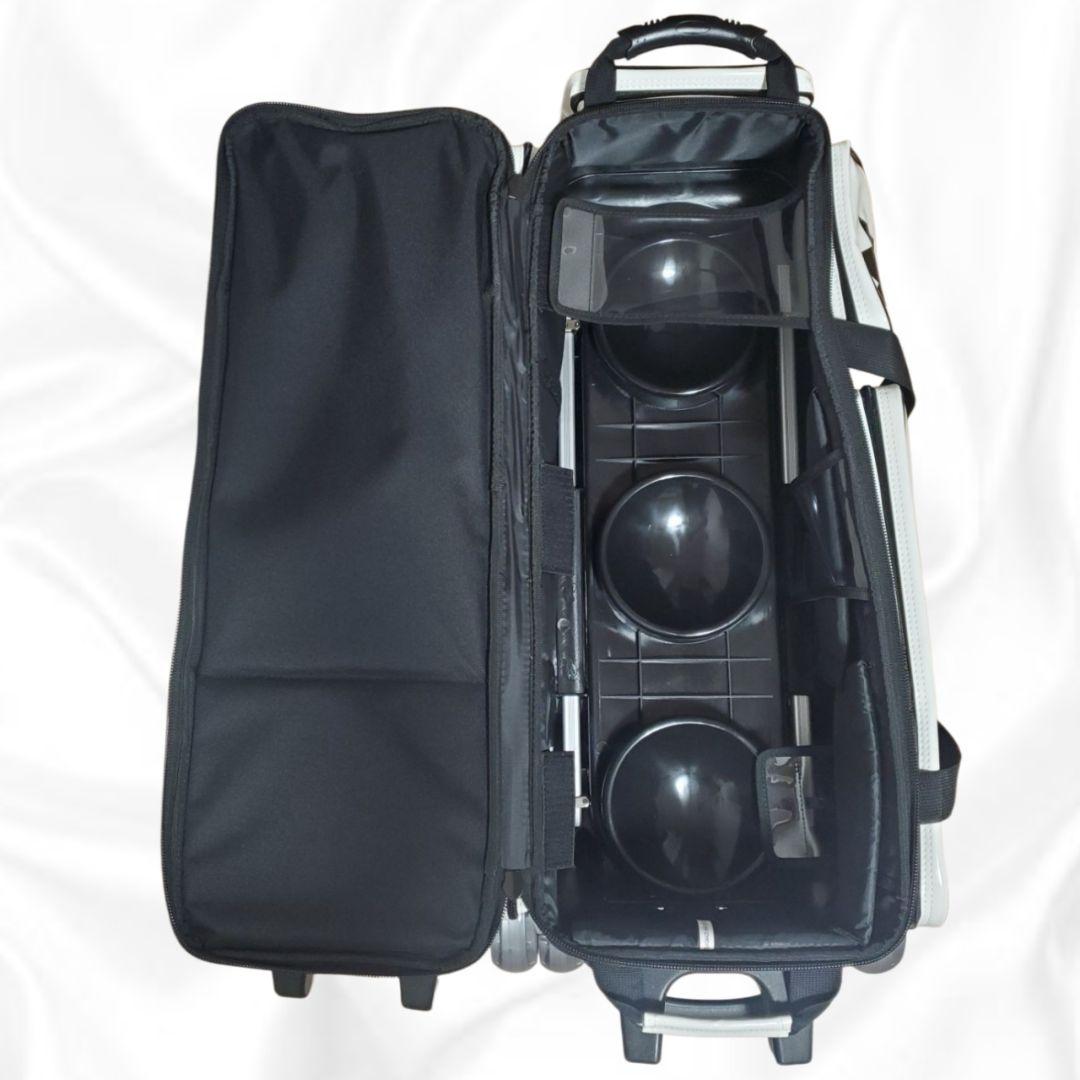 《超レア》Brunswick ボウリングバック4個入り ブラック/ホワイト