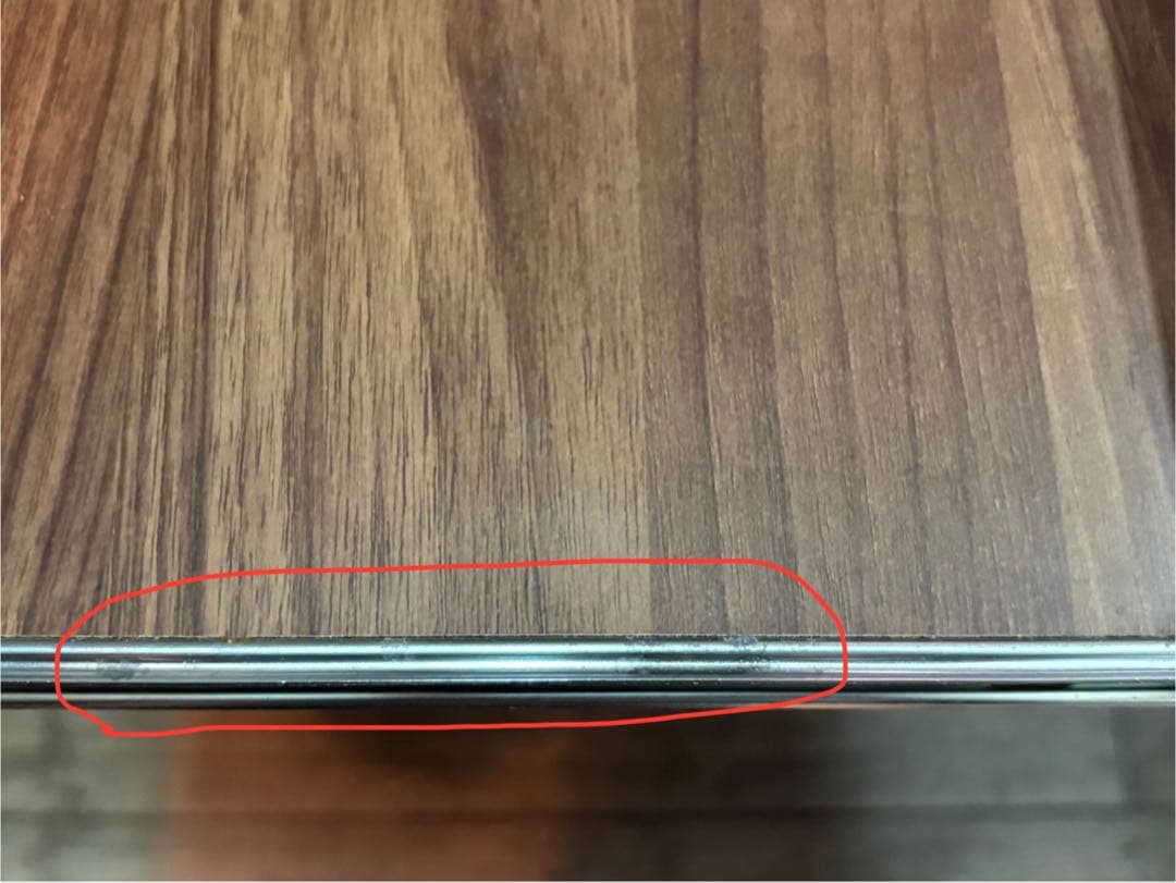 【やなしん】パモウナオープンボード SY-1400Rウォールナット幅140