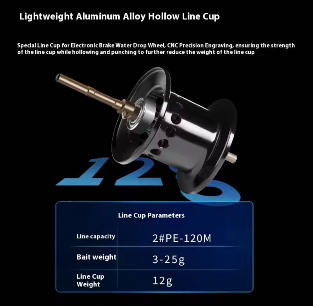 【新品】ABU アブガルシア DCブレーキ化 キット BLACKMAX4