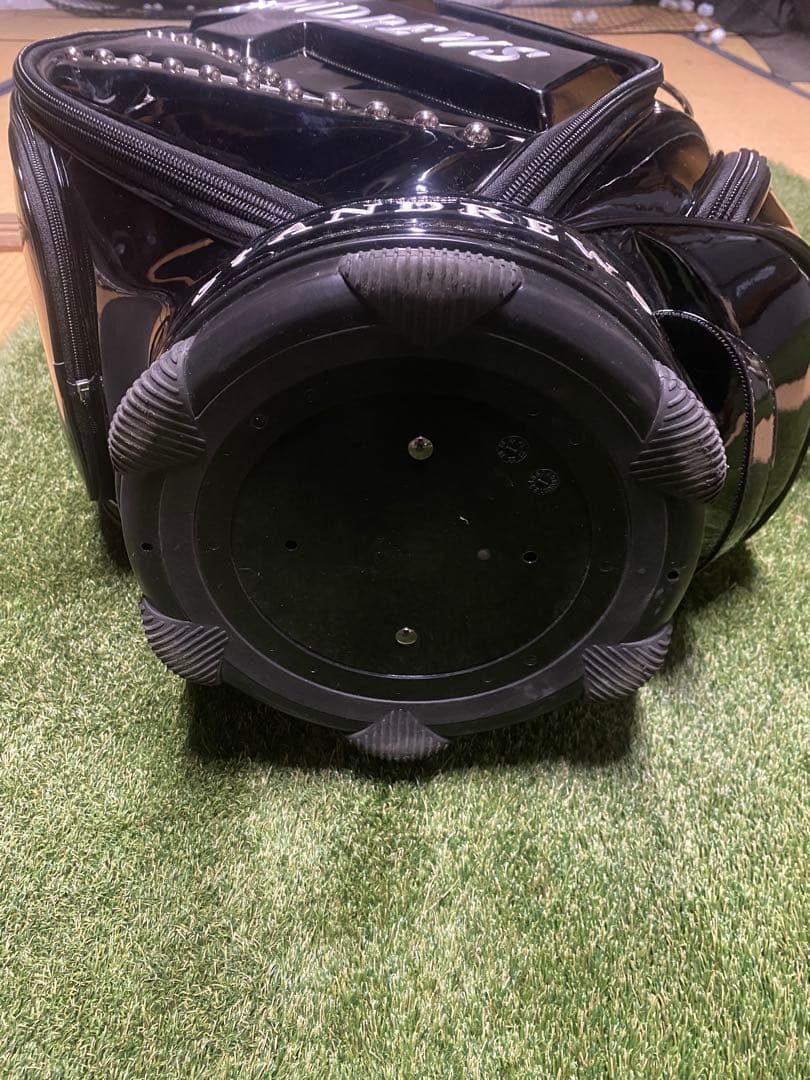 St Andrews 黒 キャディバッグ スコットランド