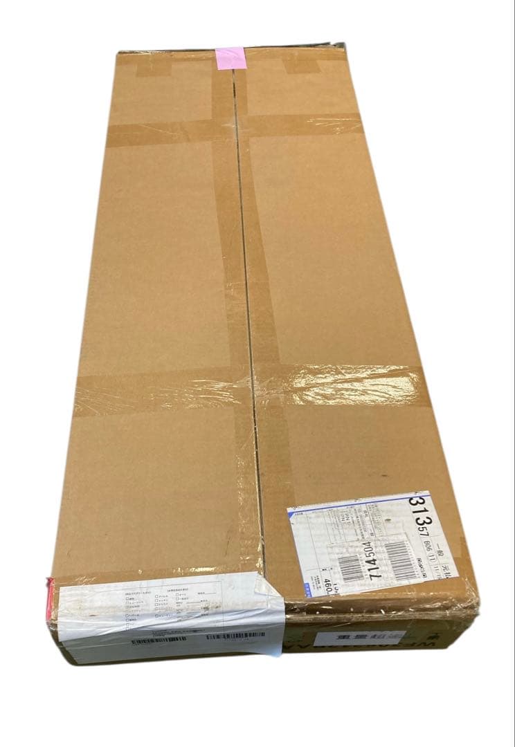 【開封・未使用】 ベッドフレーム シングル パイプベッド コンセント付き 宮付き