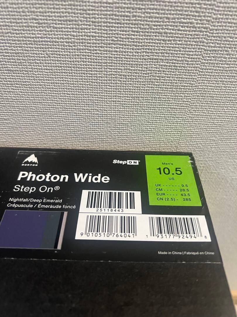 スノーボード Burton Photon Wide Step On 10.5