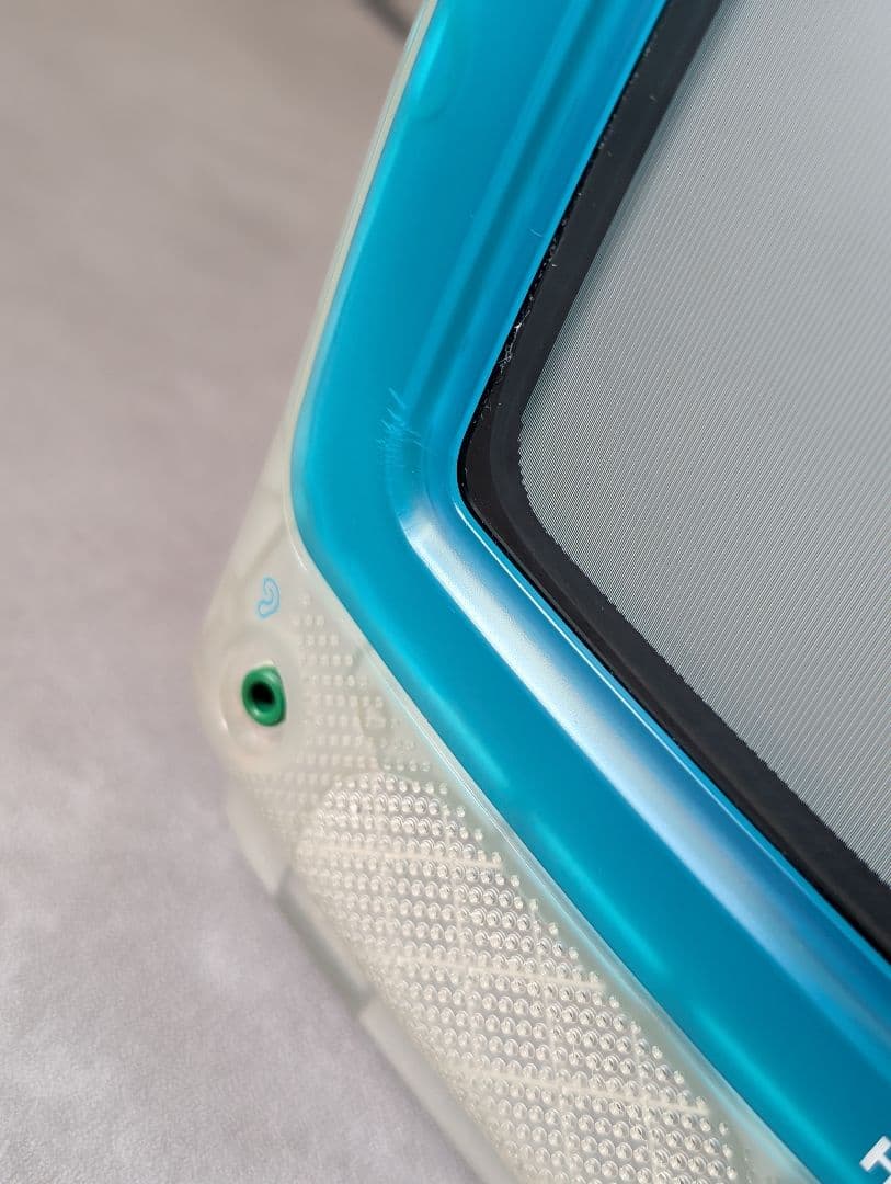 90's y2kデザイン HITACHI スケルトン TV ヴィンテージ