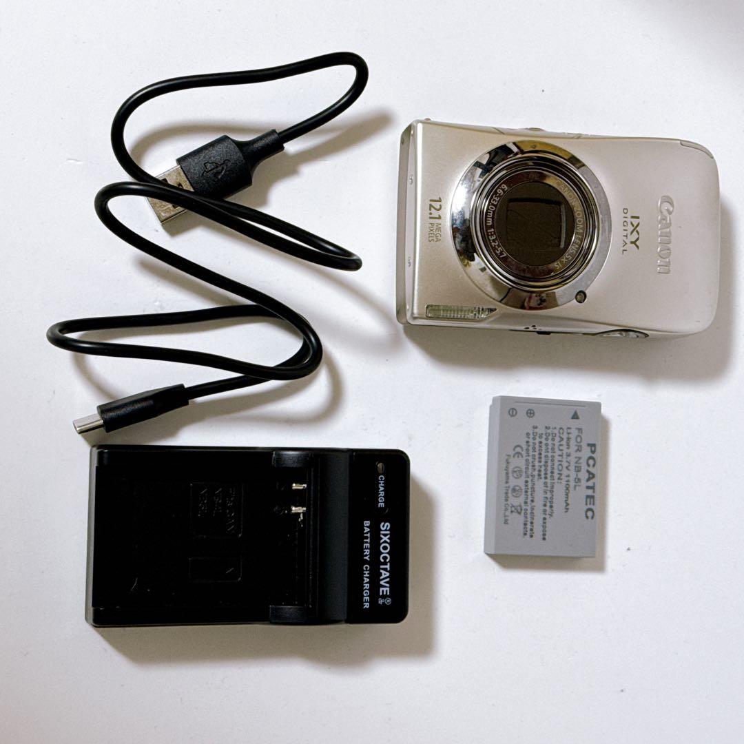 【動作品】Canon デジタルカメラ IXY DIGITAL 830 IS