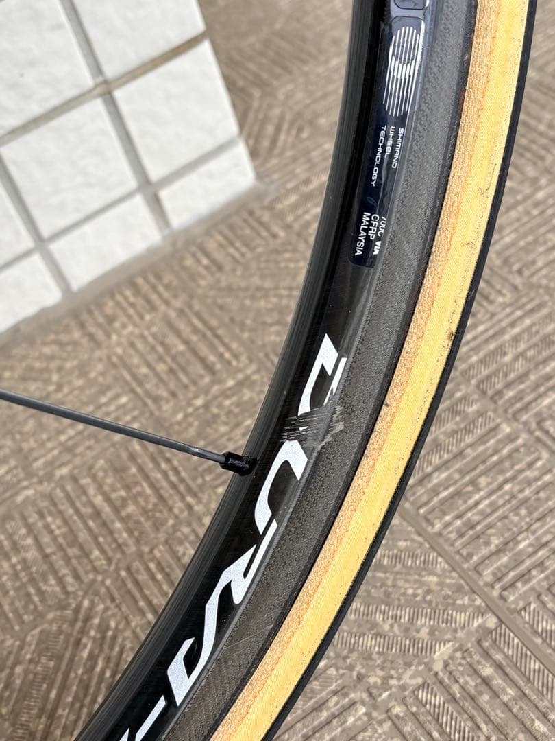 DURA-ACE WH-9000 C24 TU カーボン チューブラー 前後