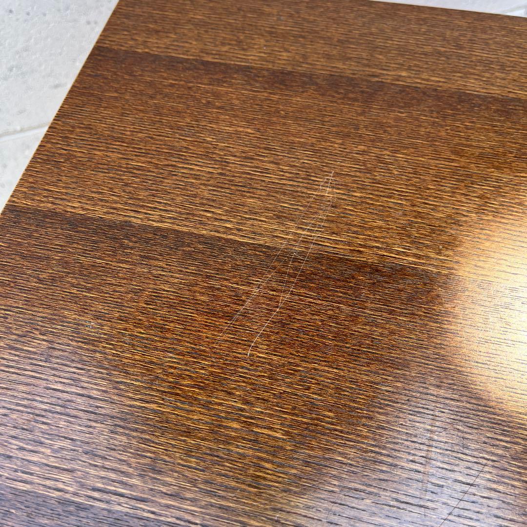 古家具ビンテージ品◾️オーク材突板 引き出し5杯 整理棚 収納棚 木製キャビネット