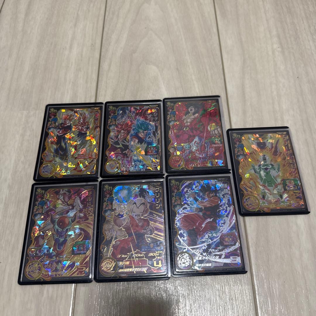 スーパードラゴンボールヒーローズ引退品