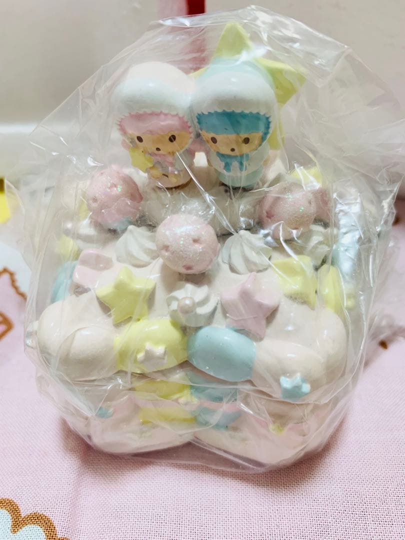リトルツインスターズ ケーキ型小物入れ キキララ キキ＆ララ