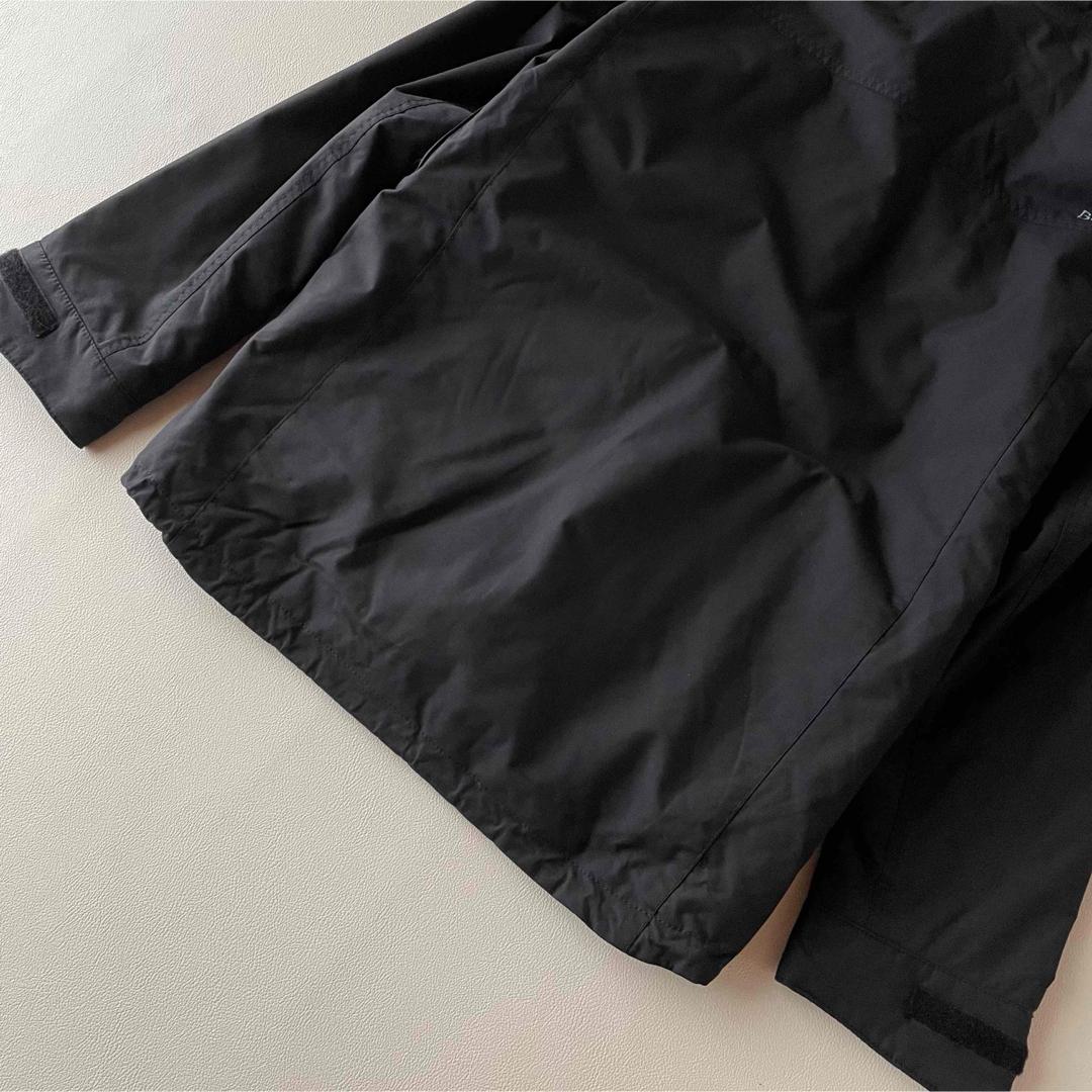 5481【美品】バートン　ジャケット メンズ 中綿入り 無地 黒 サーモライト