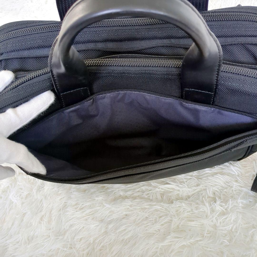 未使用級✨️エースジーン　ビジネスバッグ　ショルダー　3way　ブラック　拡張