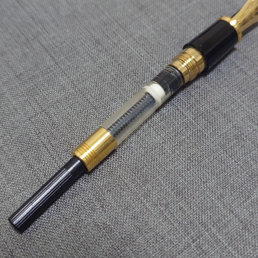 明*灯様 バーバリー　万年筆　24KGP　エグゼクティブ