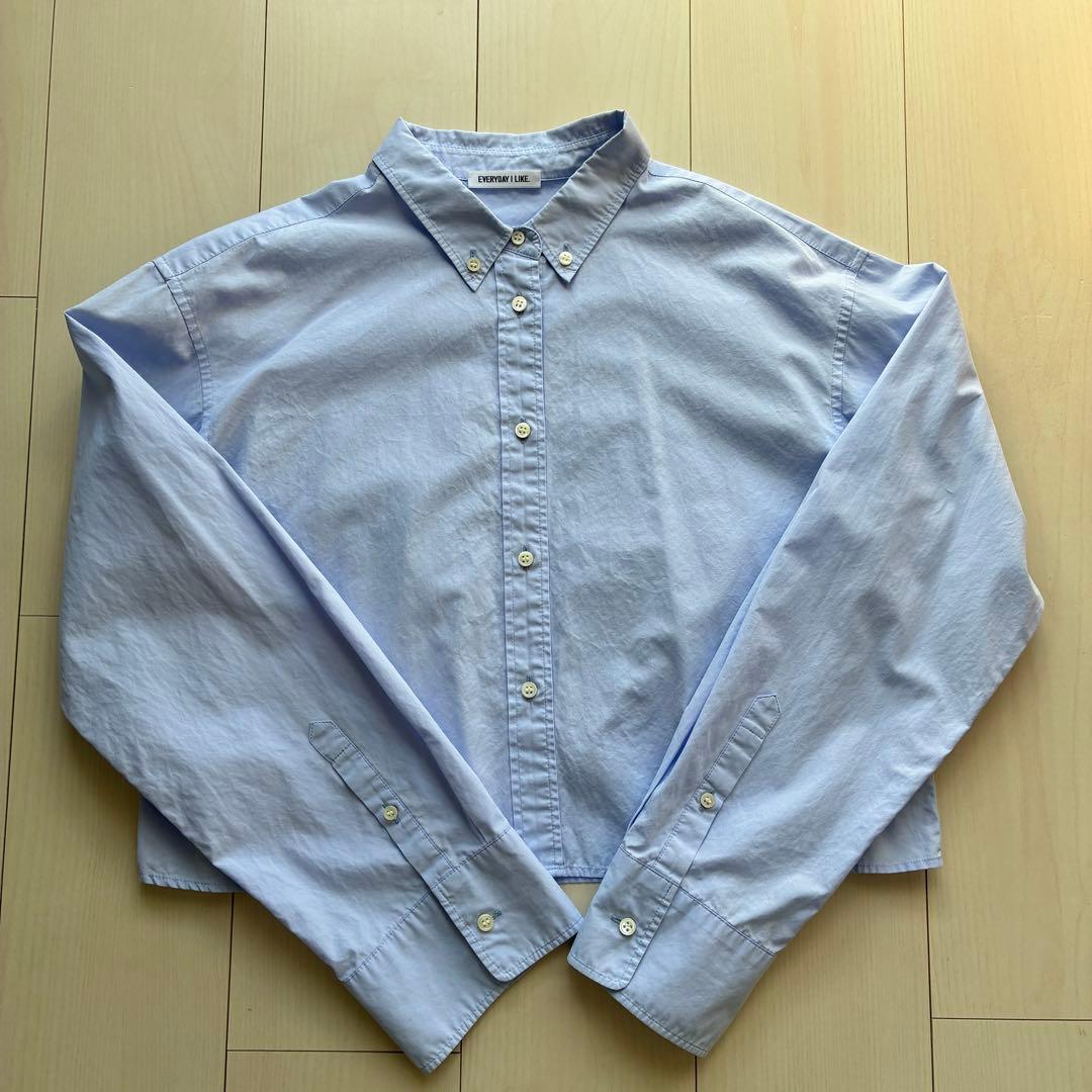 Deuxieme Classeドゥーズィエムクラス Cropped BD シャツ