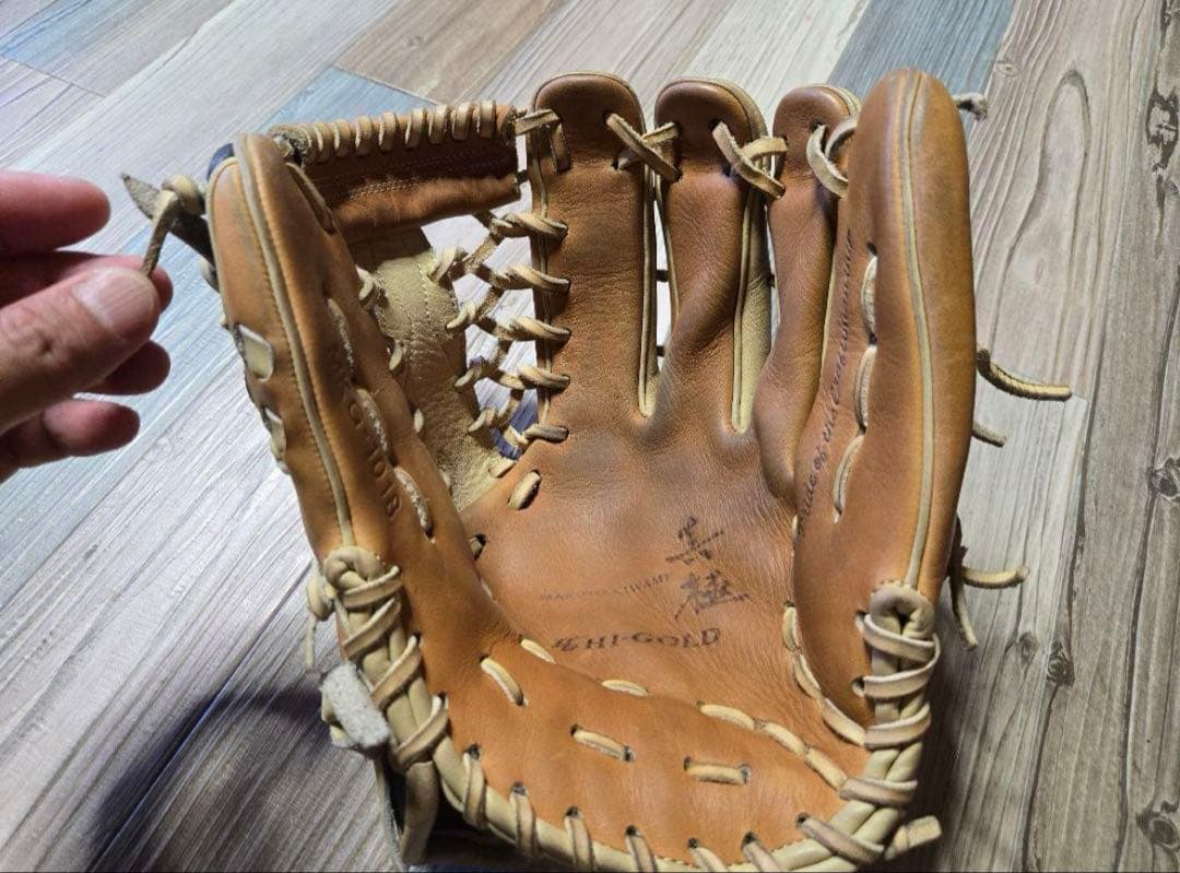 （最終値下げ）ハイゴールド　軟式用グローブ