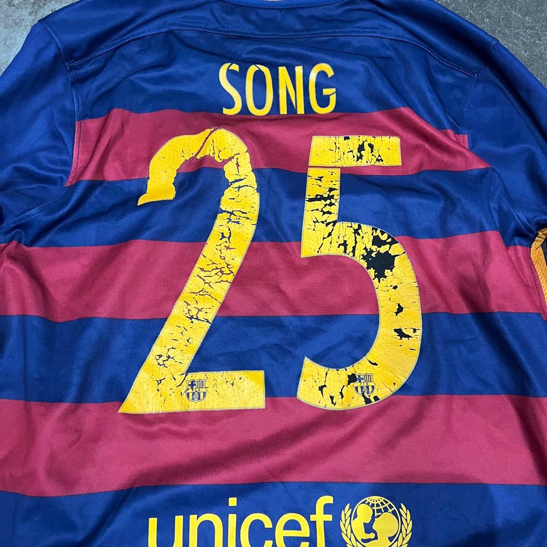 2015 Barcelona バルセロナ　dimitri song ソング　長袖