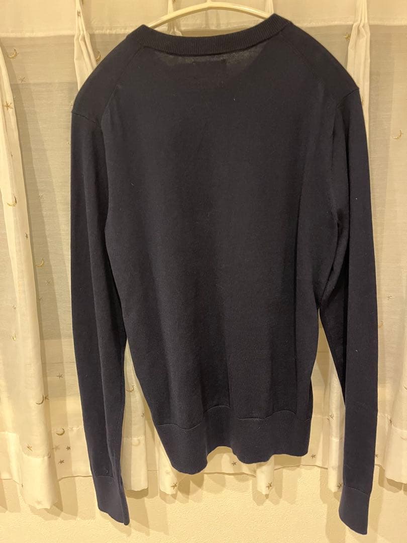 ラルフローレン コットンカーディガンネイビー