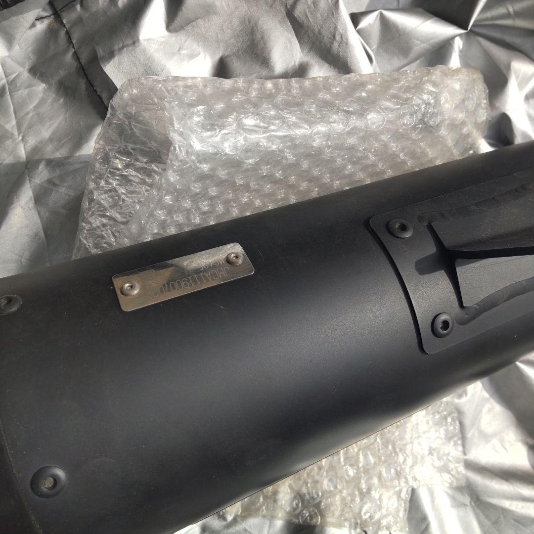 レブル250用モリワキ ブラックマフラー「装着使用距離100㌔位」