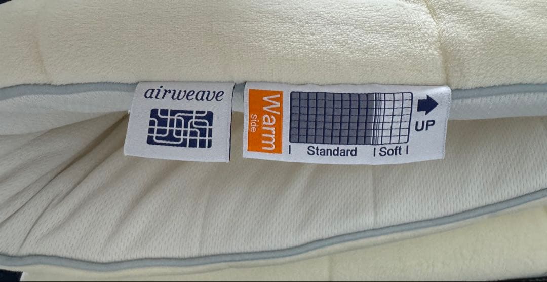 エアウィーヴ マットレスパッド シングル airweave