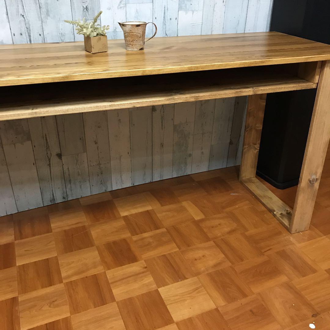 机 テーブル カウンター 幅140cm パイン材