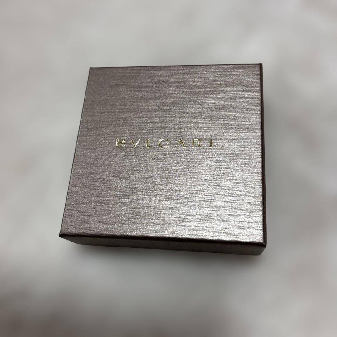 ◇新品・未使用品◇ BVLGARI メタル３連キーリング　ホワイト