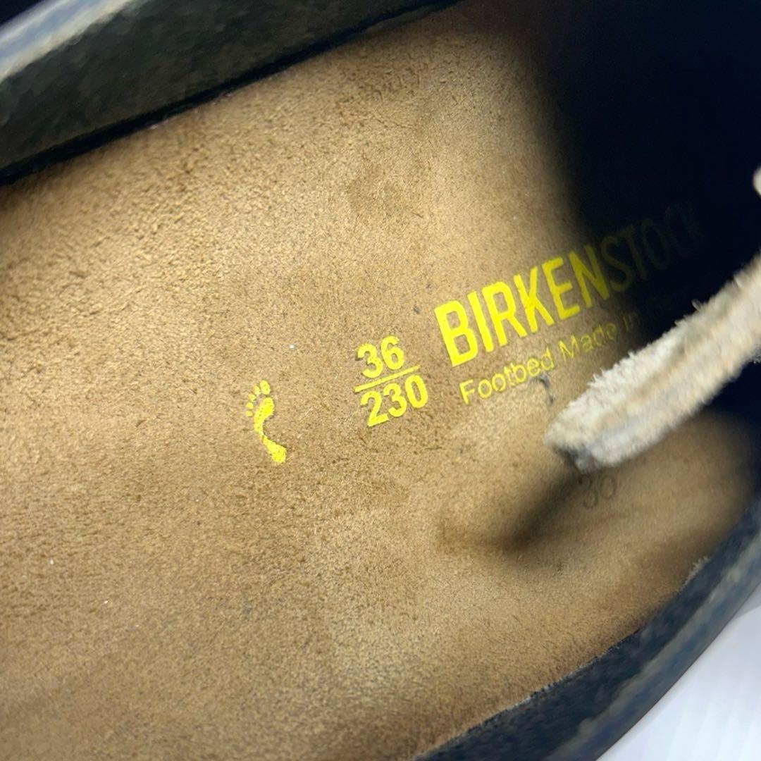 BIRKENSTOCK モカシン メイン　バイカラー　23cm