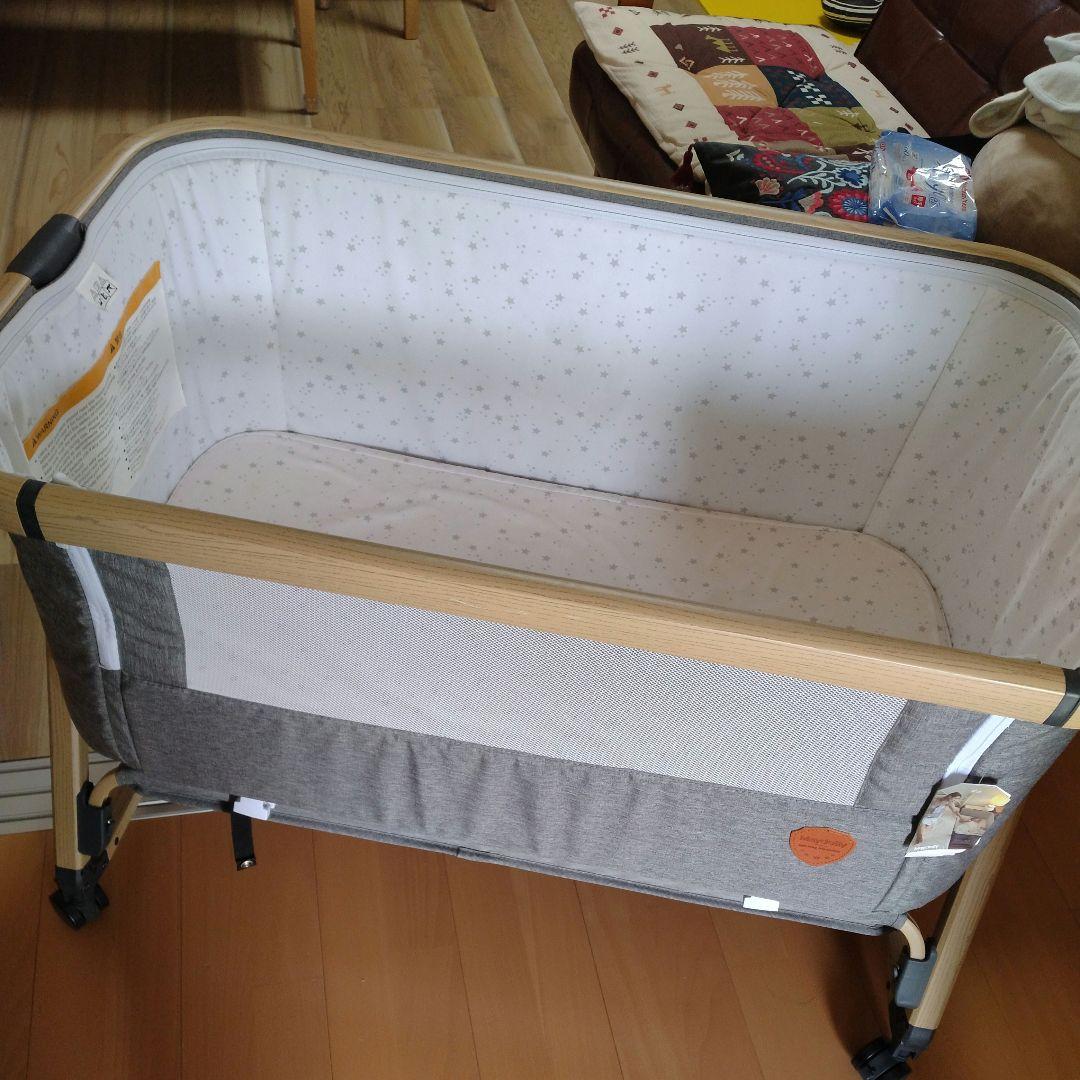 ベビーベッド 添い寝ベット Maydolly 折りたたみベット