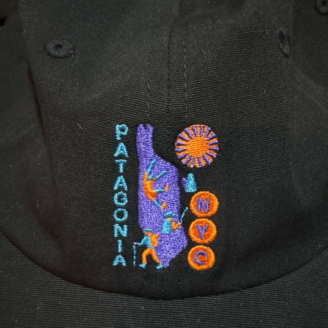 パタゴニア タイル トポ トラッドキャップ ニューヨークシティ 限定 ブラック