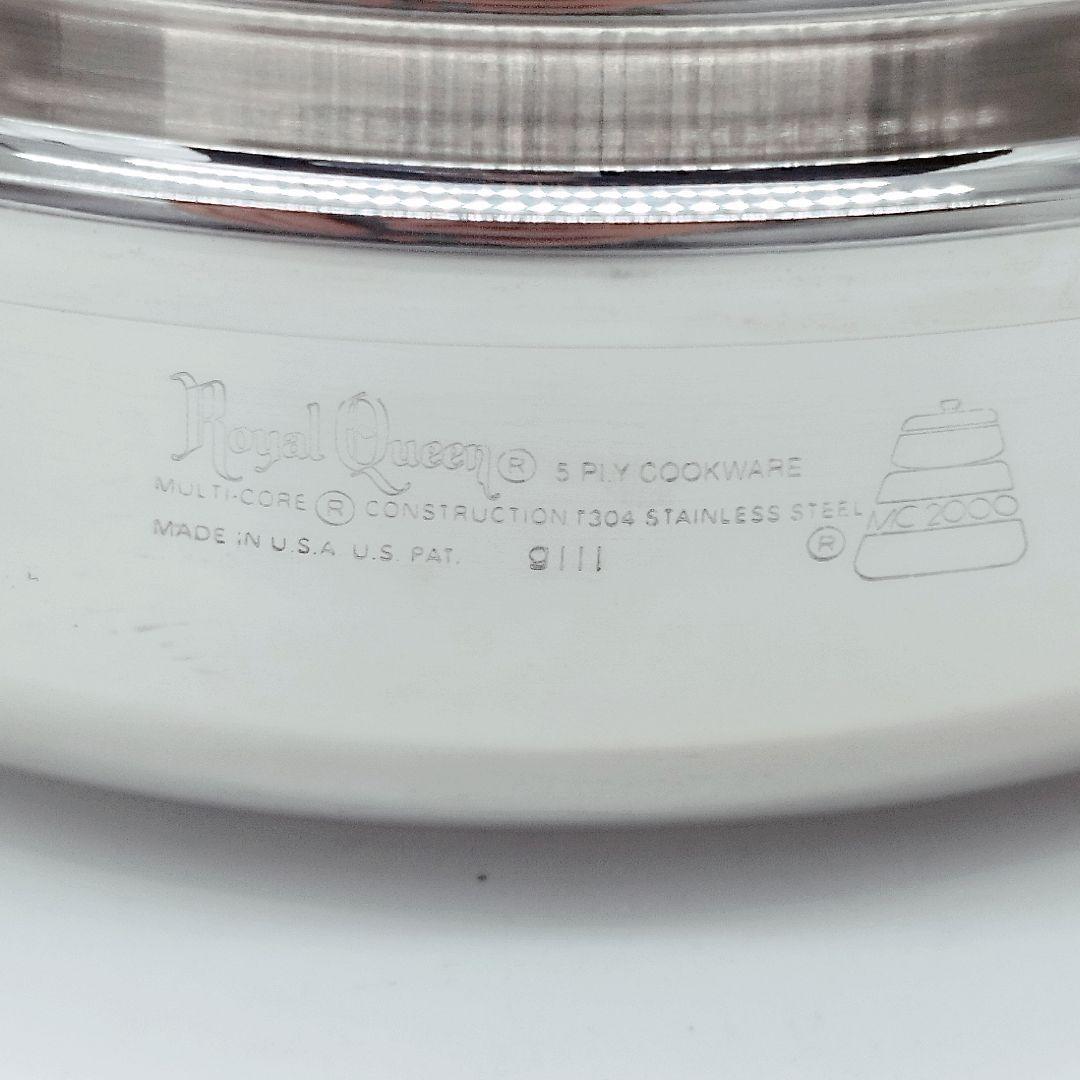  Queen　ロイヤルクイーン　大フライパン　IH対応　両手鍋