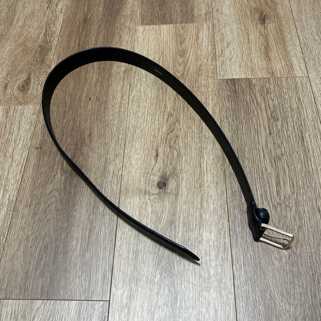 2025AW ebure(エブール) 30mm レザーベルト