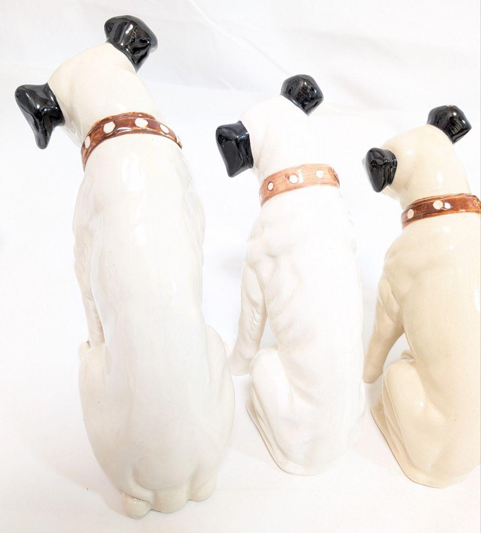 ビクター犬 まとめて 10体 陶器製 昭和レトロ 当時物 アンティーク