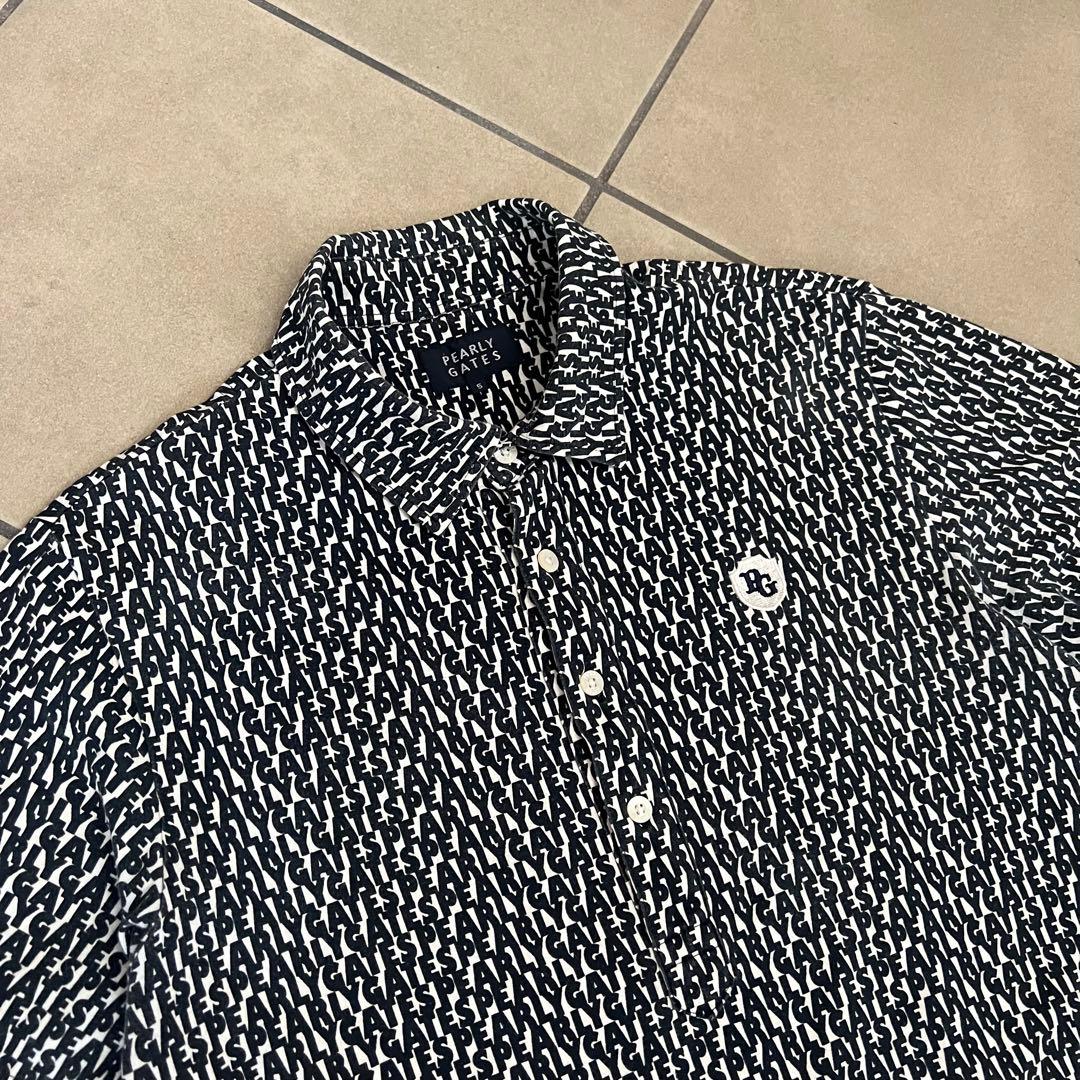 パーリーゲイツ　ナイキゴルフ　セットアップ　メンズ　総柄　ポロシャツ　パンツ