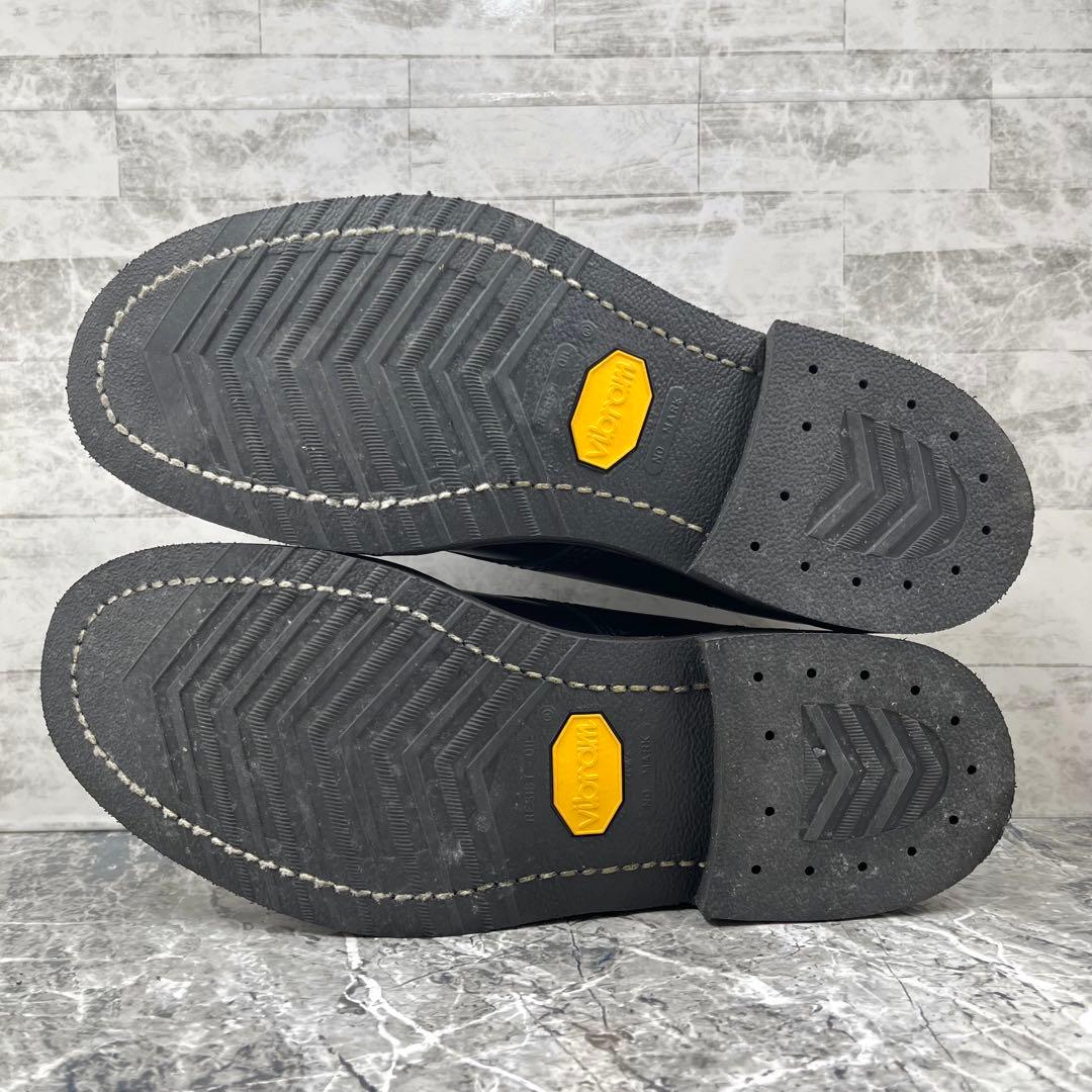 【美品】 ダナー ポストマンシューズ US8 ブラック 革靴 アメカジ レア