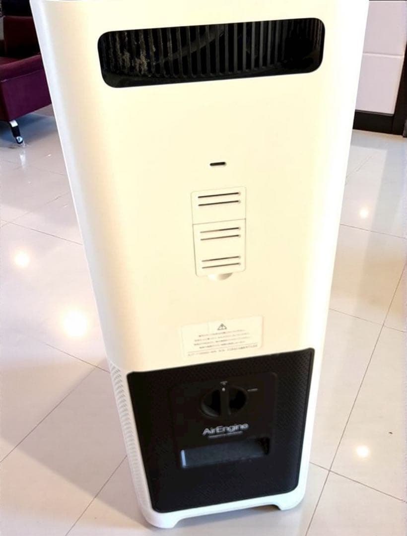 オシャレ家電【2015年製】BALMUDA空気清浄機　EJT-1100SD-WK