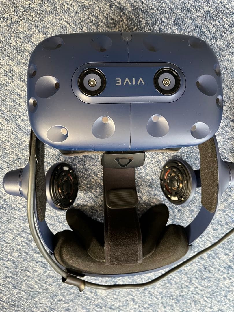 VIVE Pro VRヘッドセット＋ベースステーション＋コントローラーセット