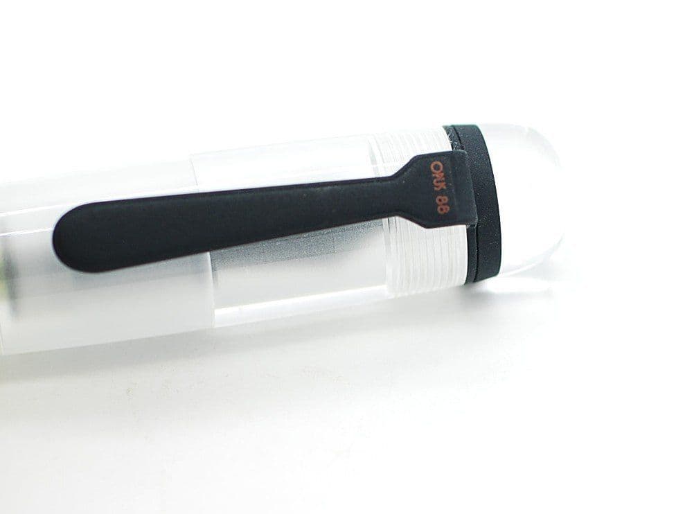 オーパスOPUS88 万年筆 CLEAR OMARスタブ1.5 クリアイエロー系