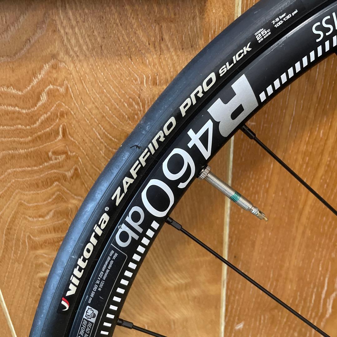 DT Swiss R460 db タイヤ付き　前後セット　2本セット