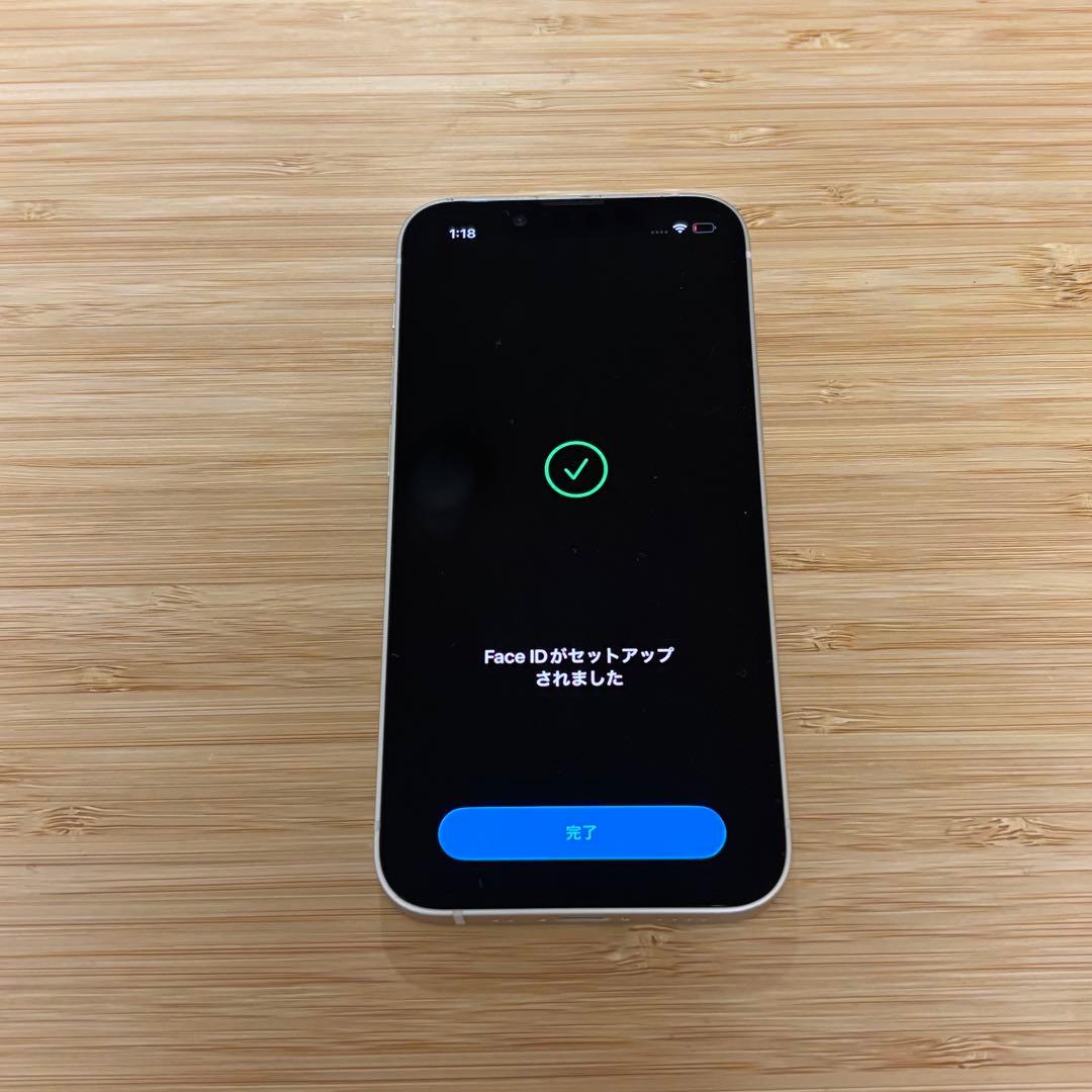 【純正バッテリー100%】iPhone 13 mini 128GB スターライト