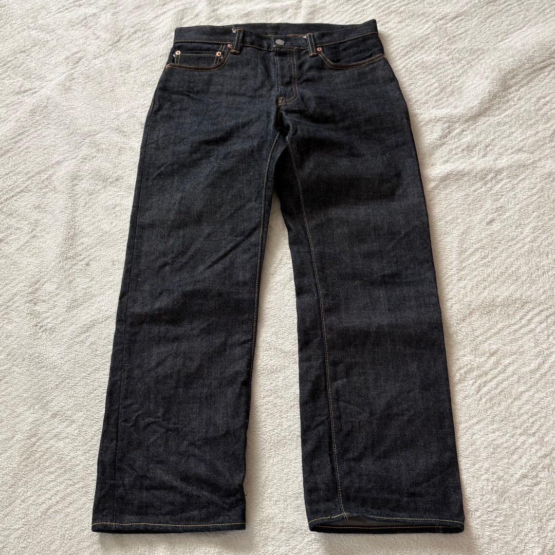 えいくん！！極美品！児島ジーンズ セルビッチデニム w33 日本製