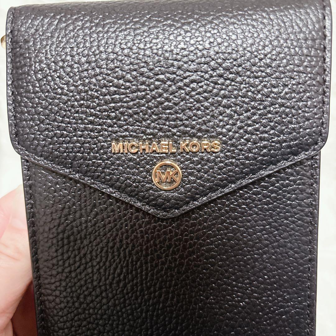 【期間限定値下げ！未使用級】MICHAEL KORSレザー ミニショルダーバッグ