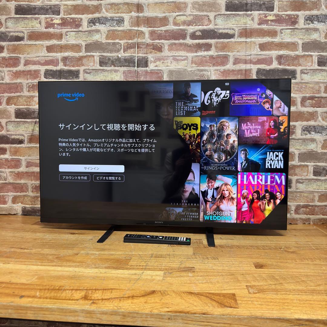 SONY 43V型 4K液晶テレビ BRAVIA FW-43BT30K 23年製
