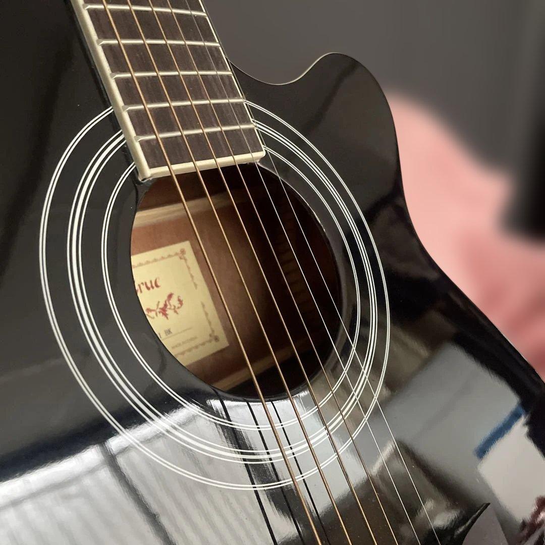 Sepia Crue アコースティックギターEAW-01 ブラック