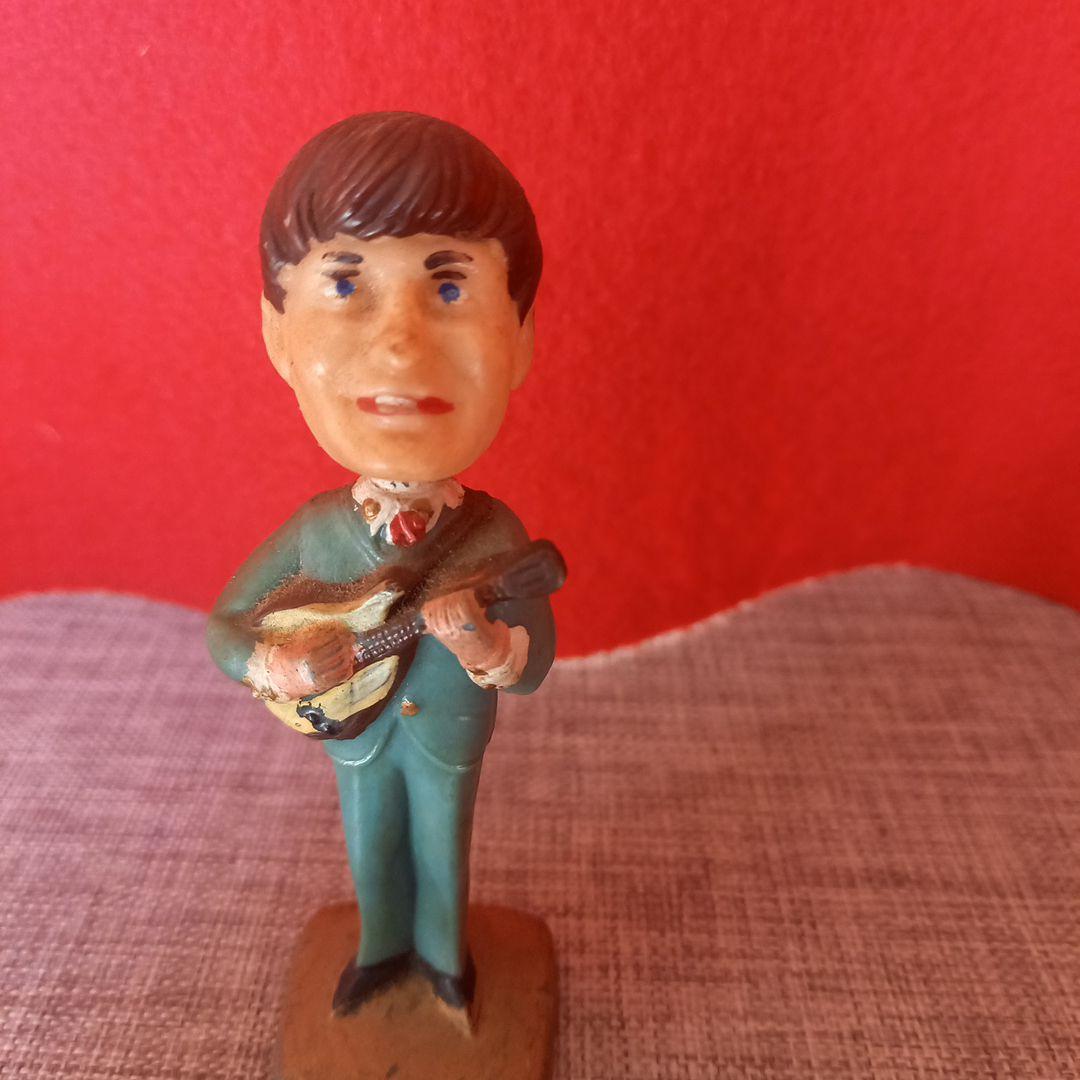 ビートルズ フィギュア 4体セット　古い当時物　　首ふり人形